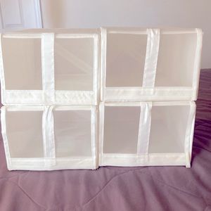 Foldable Fabric Shoe Box/Bin Storage 👟